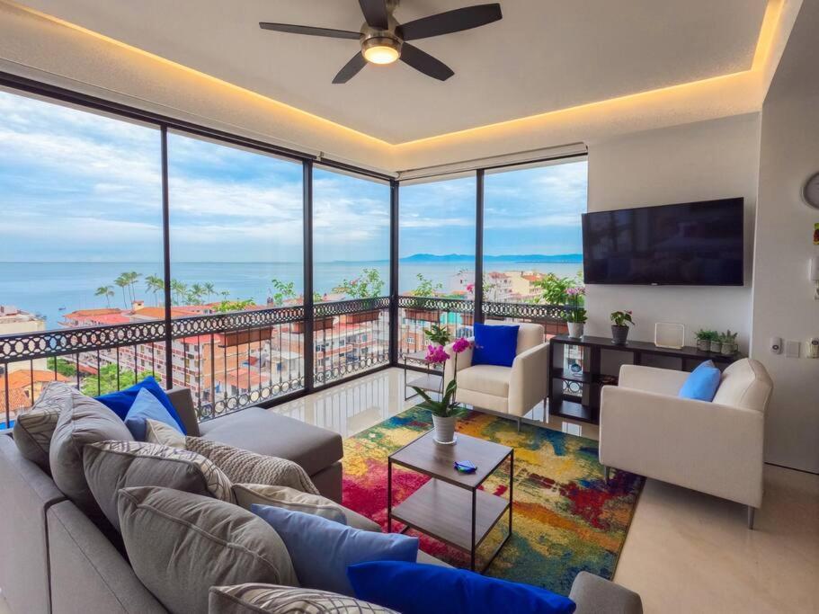 Luxury Oceanview Modern Condo Puerto Vallarta Exteriér fotografie