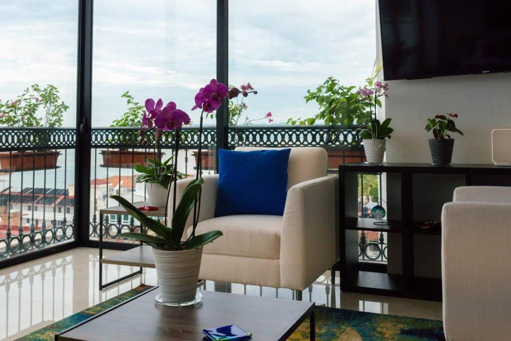 Luxury Oceanview Modern Condo Puerto Vallarta Exteriér fotografie