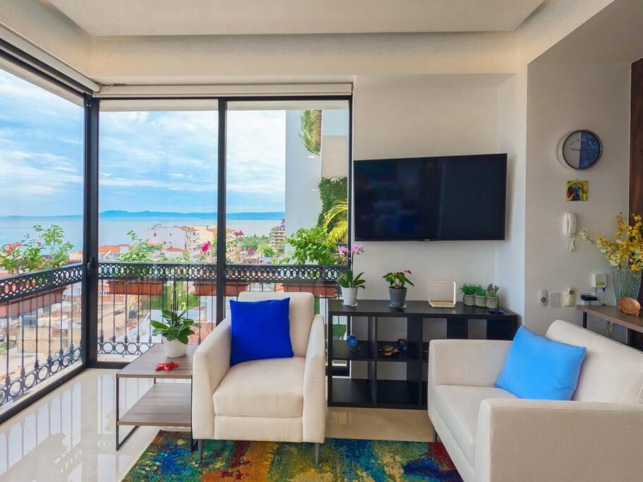 Luxury Oceanview Modern Condo Puerto Vallarta Exteriér fotografie