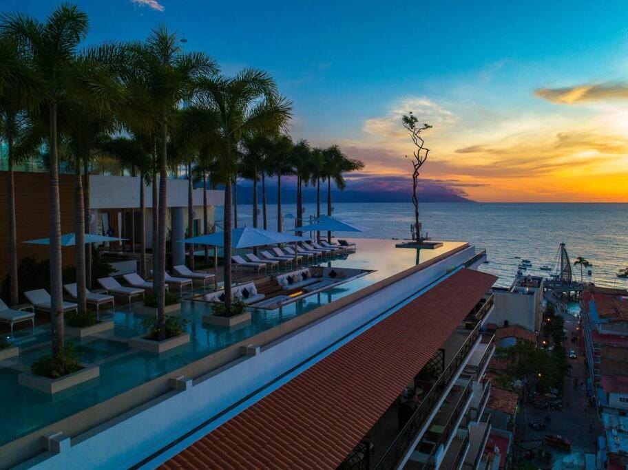 Luxury Oceanview Modern Condo Puerto Vallarta Exteriér fotografie
